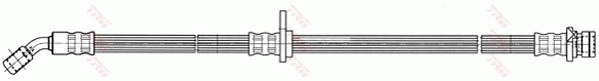 TRW PHD599 Flessibile del freno