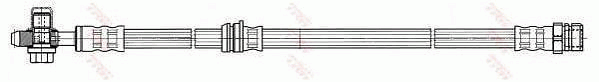 TRW PHD678 Bremsschlauch