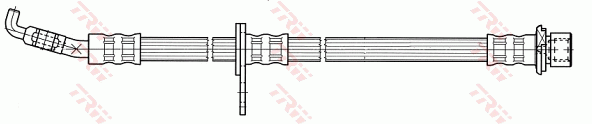 TRW PHD693 Flessibile del freno