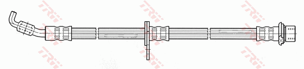 TRW PHD696 Flessibile del freno