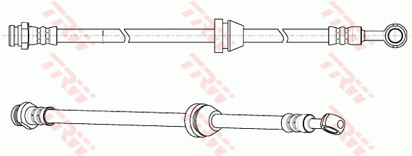 TRW PHD947 Flessibile del freno