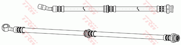 TRW PHD979 Flessibile del freno