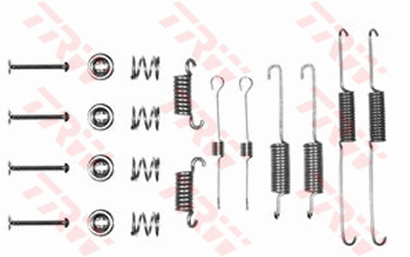 TRW SFK103 Kit accessori, Ganasce freno-Kit accessori, Ganasce freno-Ricambi Euro