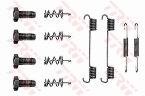 TRW SFK109 Kit accessori, Ganasce freno stazionamento