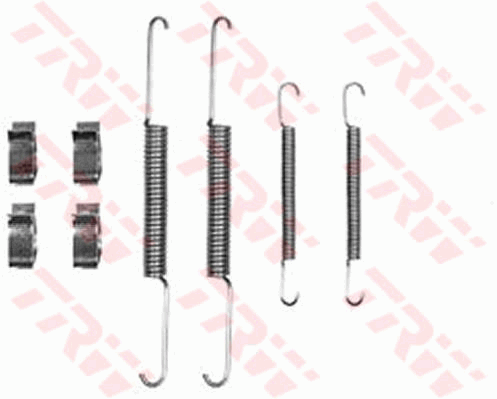 TRW SFK118 Kit accessori, Ganasce freno-Kit accessori, Ganasce freno-Ricambi Euro