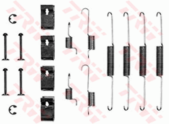 TRW SFK123 Kit accessori, Ganasce freno-Kit accessori, Ganasce freno-Ricambi Euro