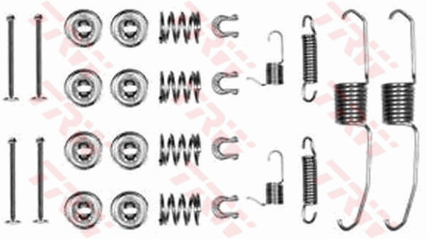 TRW SFK124 Kit accessori, Ganasce freno