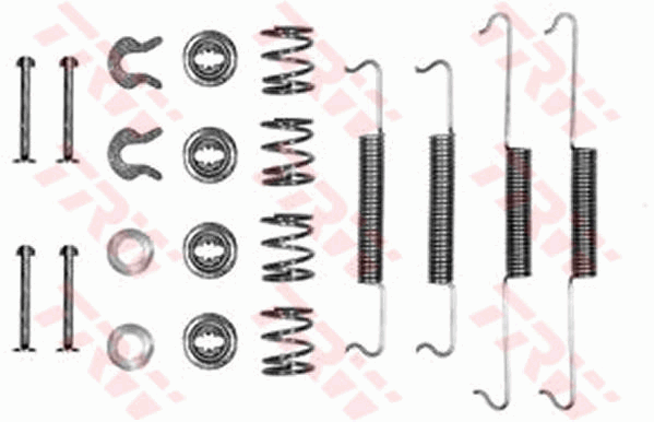 TRW SFK15 Kit accessori, Ganasce freno-Kit accessori, Ganasce freno-Ricambi Euro