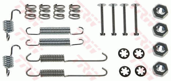 TRW SFK167 Kit accessori, Ganasce freno