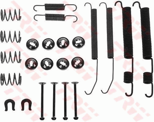 TRW SFK291 Kit accessori, Ganasce freno-Kit accessori, Ganasce freno-Ricambi Euro