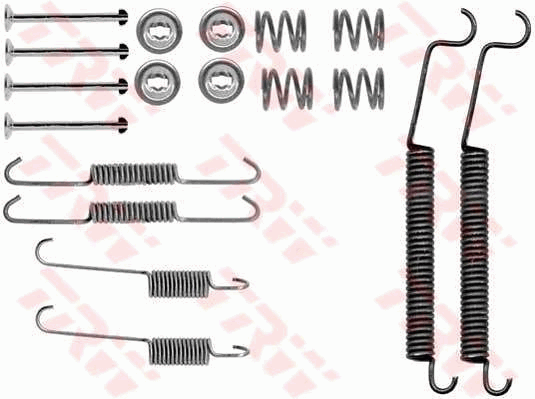 TRW SFK361 Kit accessori, Ganasce freno-Kit accessori, Ganasce freno-Ricambi Euro