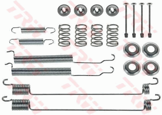 TRW SFK378 Kit accessori, Ganasce freno