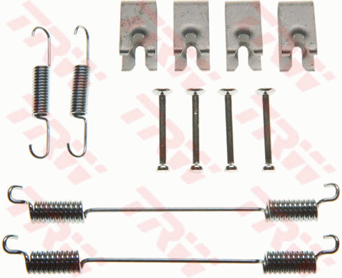 TRW SFK390 Kit accessori, Ganasce freno