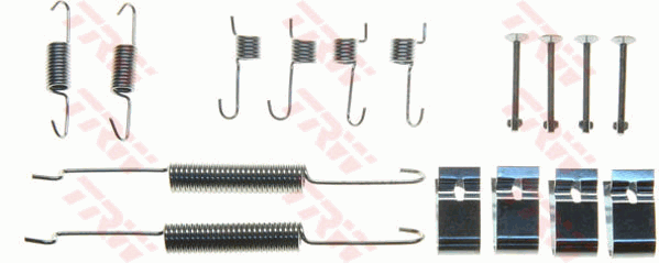 TRW SFK391 Kit accessori, Ganasce freno