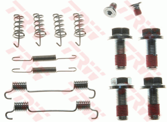 TRW SFK406 Kit accessori, Ganasce freno stazionamento