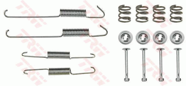 TRW SFK415 Kit accessori, Ganasce freno