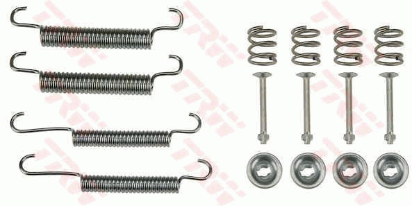 TRW SFK428 Kit accessori, Ganasce freno stazionamento-Kit accessori, Ganasce freno stazionamento-Ricambi Euro