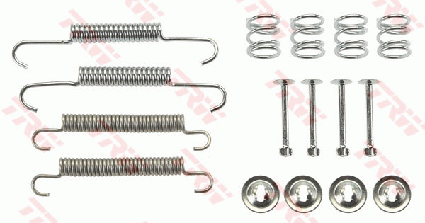 TRW SFK437 Kit accessori, Ganasce freno stazionamento