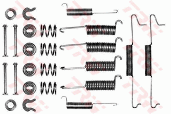 TRW SFK60 Kit accessori, Ganasce freno-Kit accessori, Ganasce freno-Ricambi Euro