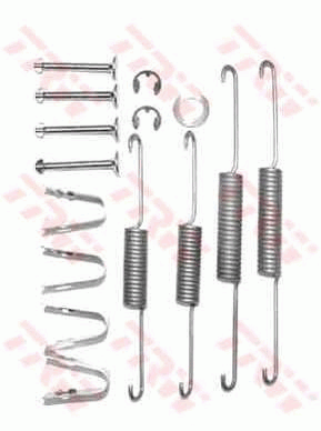 TRW SFK66 Kit accessori, Ganasce freno