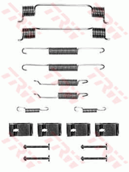 TRW SFK93 Kit accessori, Ganasce freno-Kit accessori, Ganasce freno-Ricambi Euro