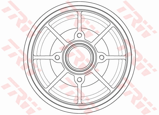 TRW DB4546MR Brake Drum