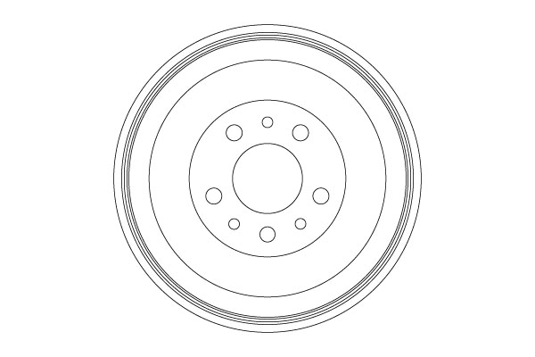 TRW DB4563 Brake Drum for...