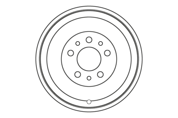 TRW DB5023 Brake Drum for...