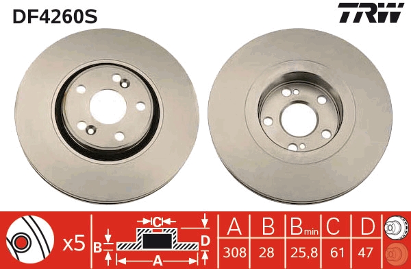 TRW DF4260S TRW SINGLE...
