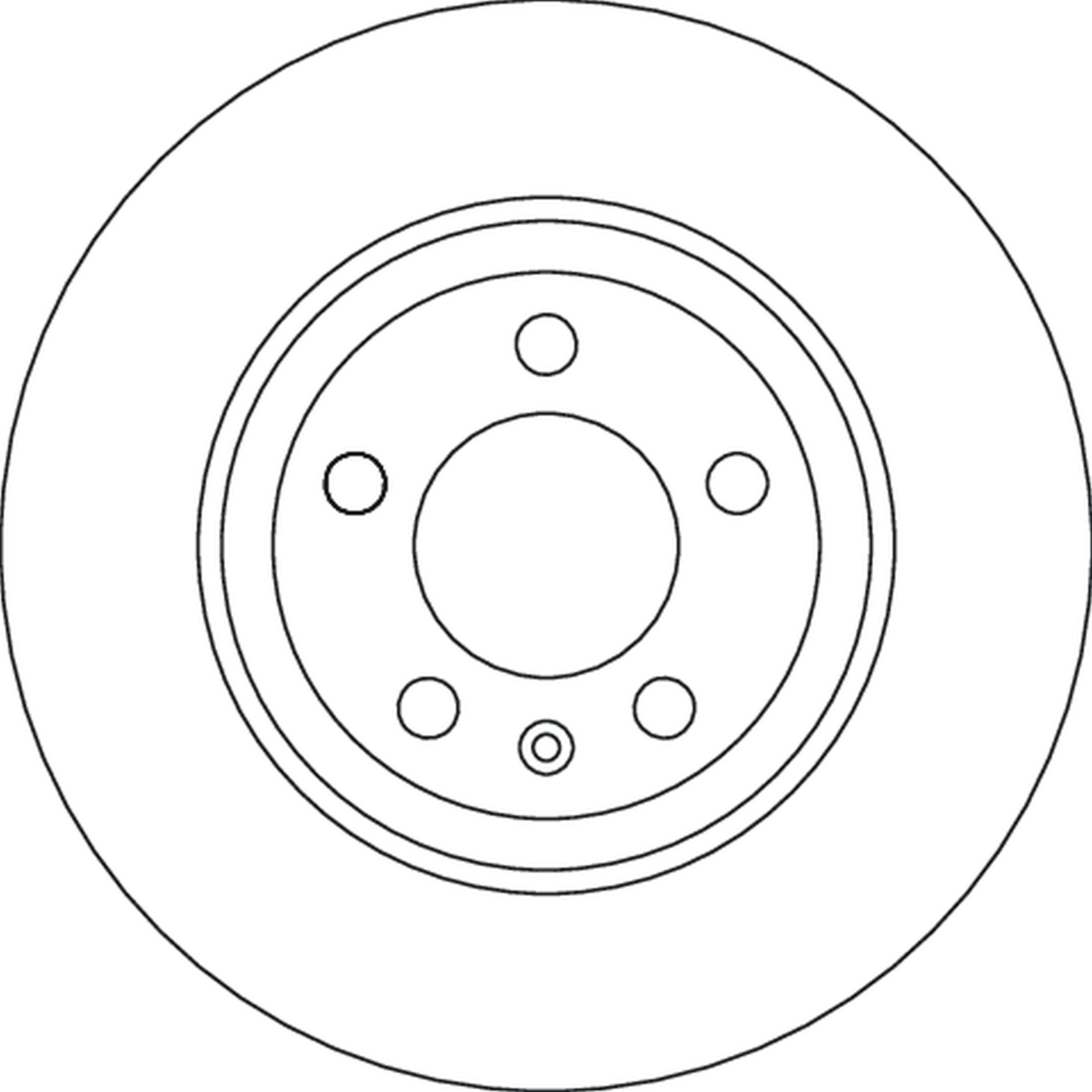 TRW DF4624 Brake Disc for...