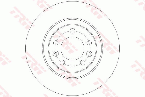 TRW DF6134 Brake Disc for...