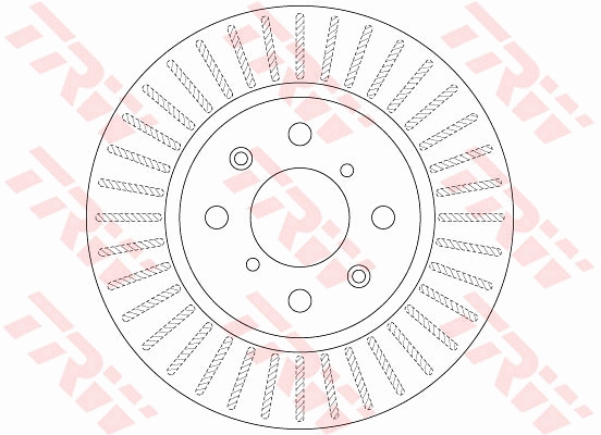 TRW DF6232 Brake Disc for...