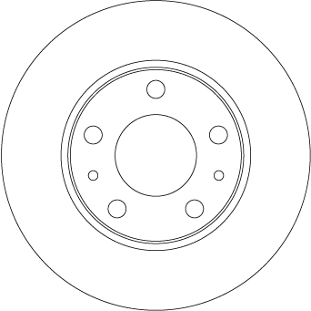 TRW DF6287 Brake Disc for...
