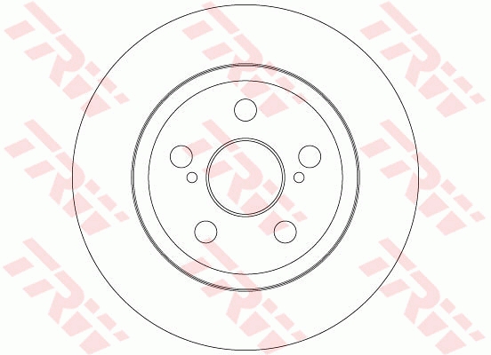 TRW DF6331 Brake Disc for...
