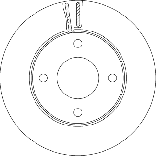 TRW DF6417 Brake Disc for...