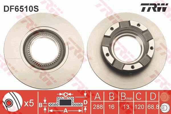 TRW DF6510S TRW SINGLE...