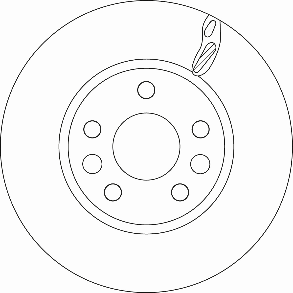 TRW DF6546 Brake Disc for...