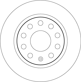 TRW DF6553 Brake Disc for...