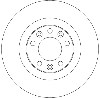 TRW DF6667 Brake Disc for...