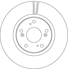 TRW DF6689 Brake Disc for...