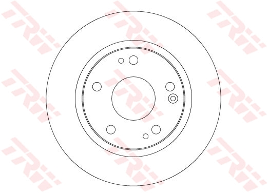 TRW DF6704 Brake Disc for...