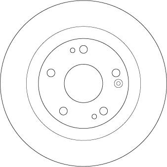 TRW DF6705 Brake Disc for...