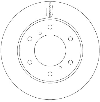 TRW DF6735 Brake Disc for...