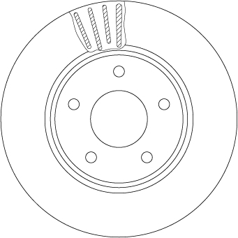 TRW DF6754 Brake Disc for...