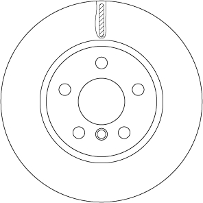 TRW DF6757 Brake Disc for...