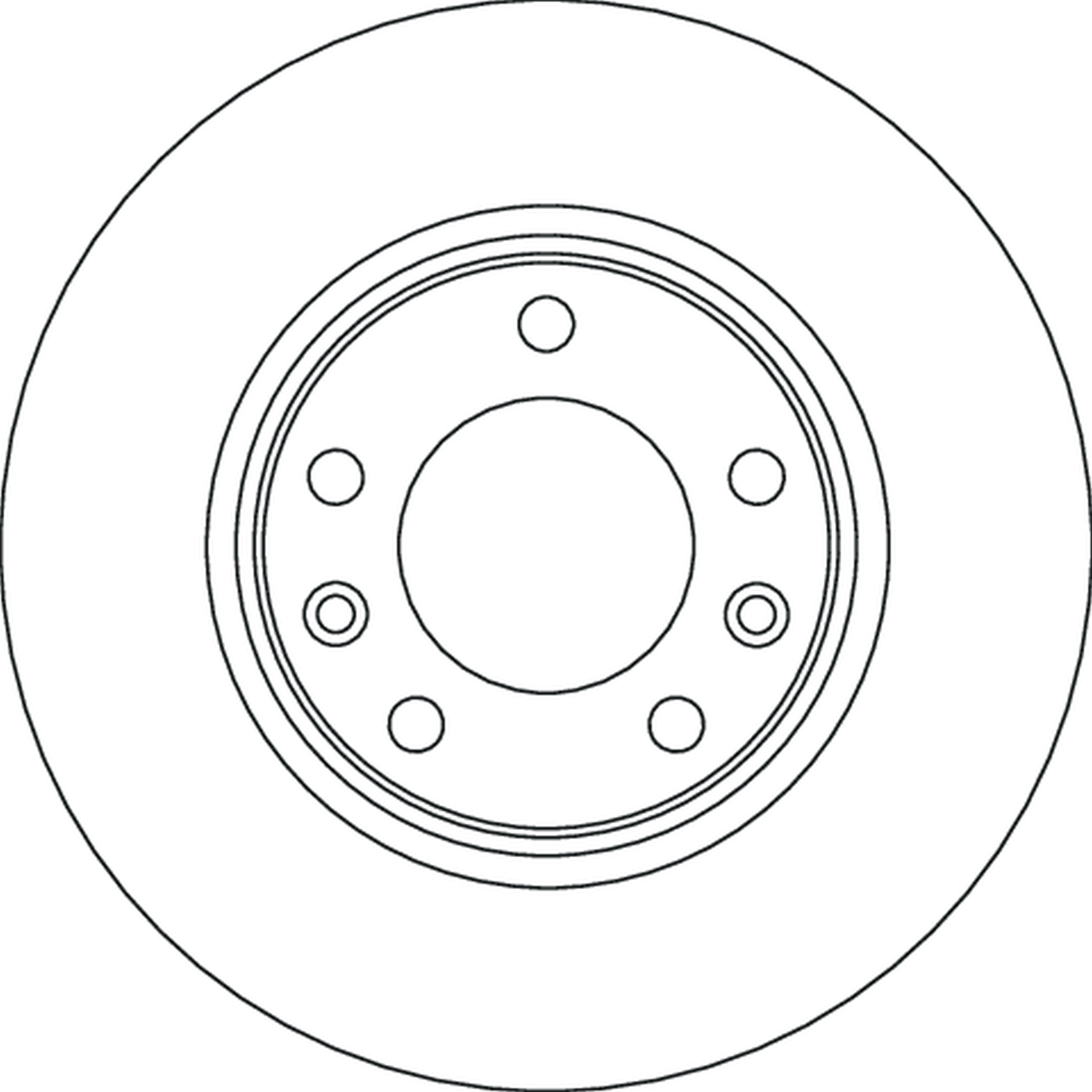 TRW DF6780 Brake Disc for...