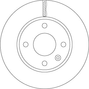 TRW DF6783 Brake Disc for...
