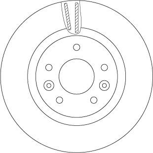 TRW DF6786 Brake Disc for...