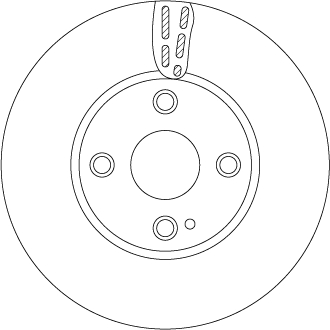 TRW DF6793 Brake Disc for...