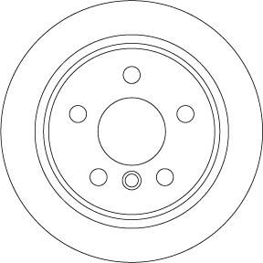 TRW DF6795 Brake Disc for MINI